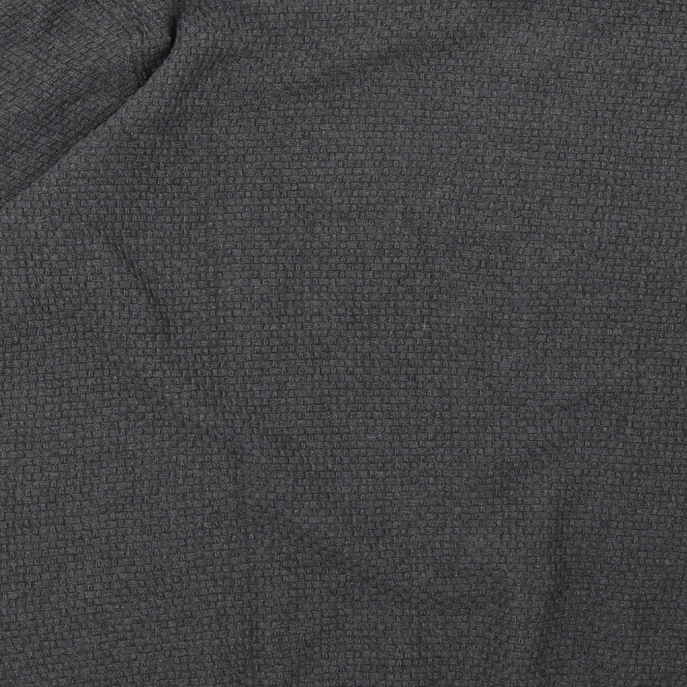 benetti Mens Grey  Knit Pullover Sweatshirt Size 2XL  - 44inch