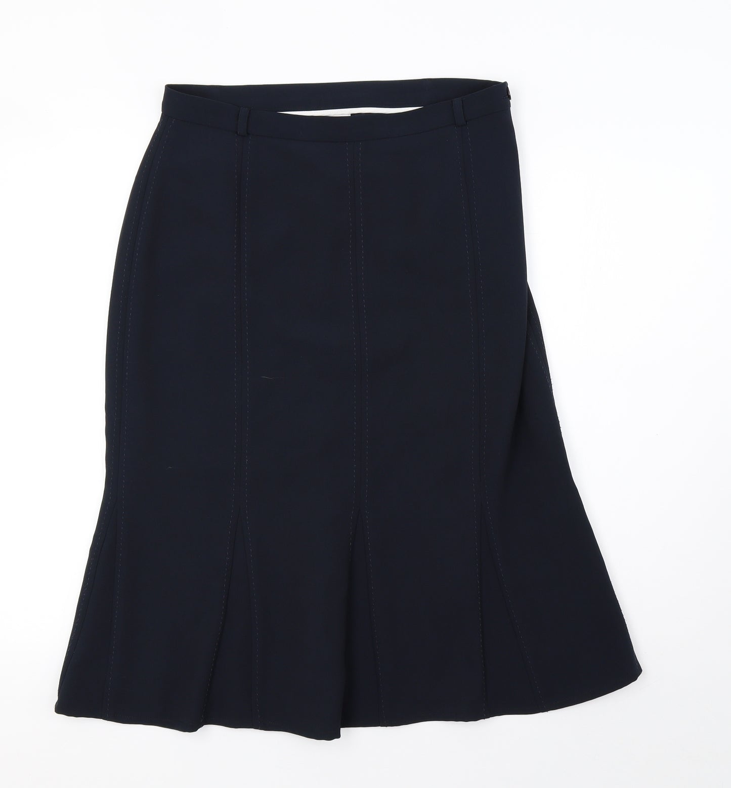 Roman Womens Blue   A-Line Skirt Size 14