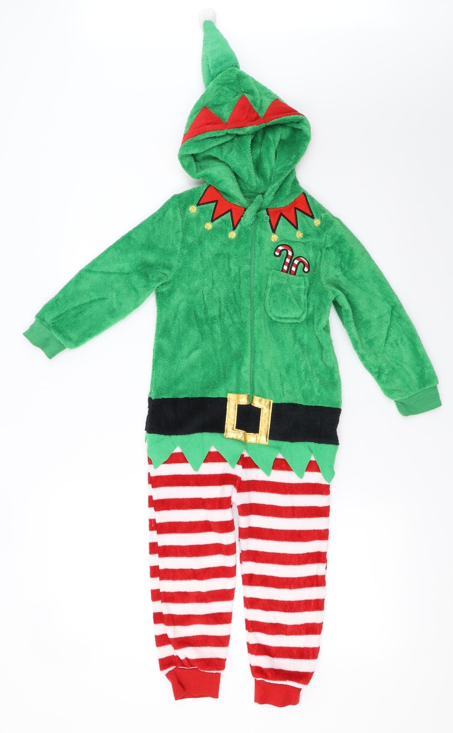 Primark Boys Green    One Piece Size 4-5 Years  - christmas