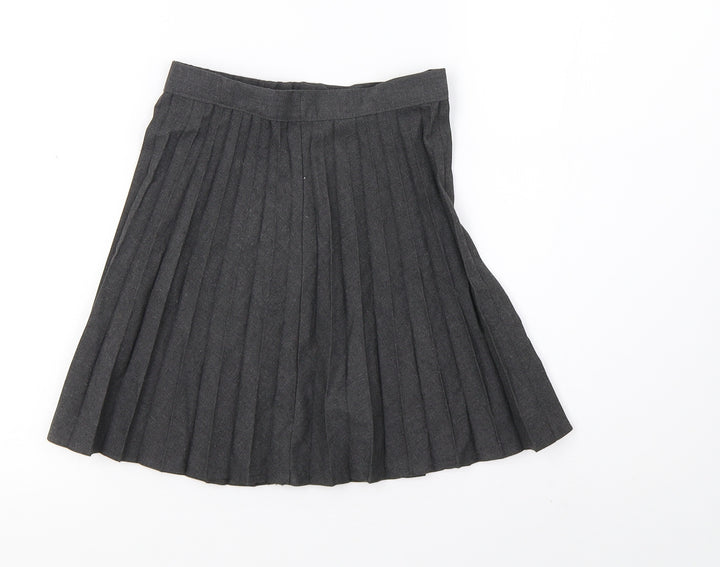 George Girls Grey A-Line Skirt Size 5-6 Years - school wear