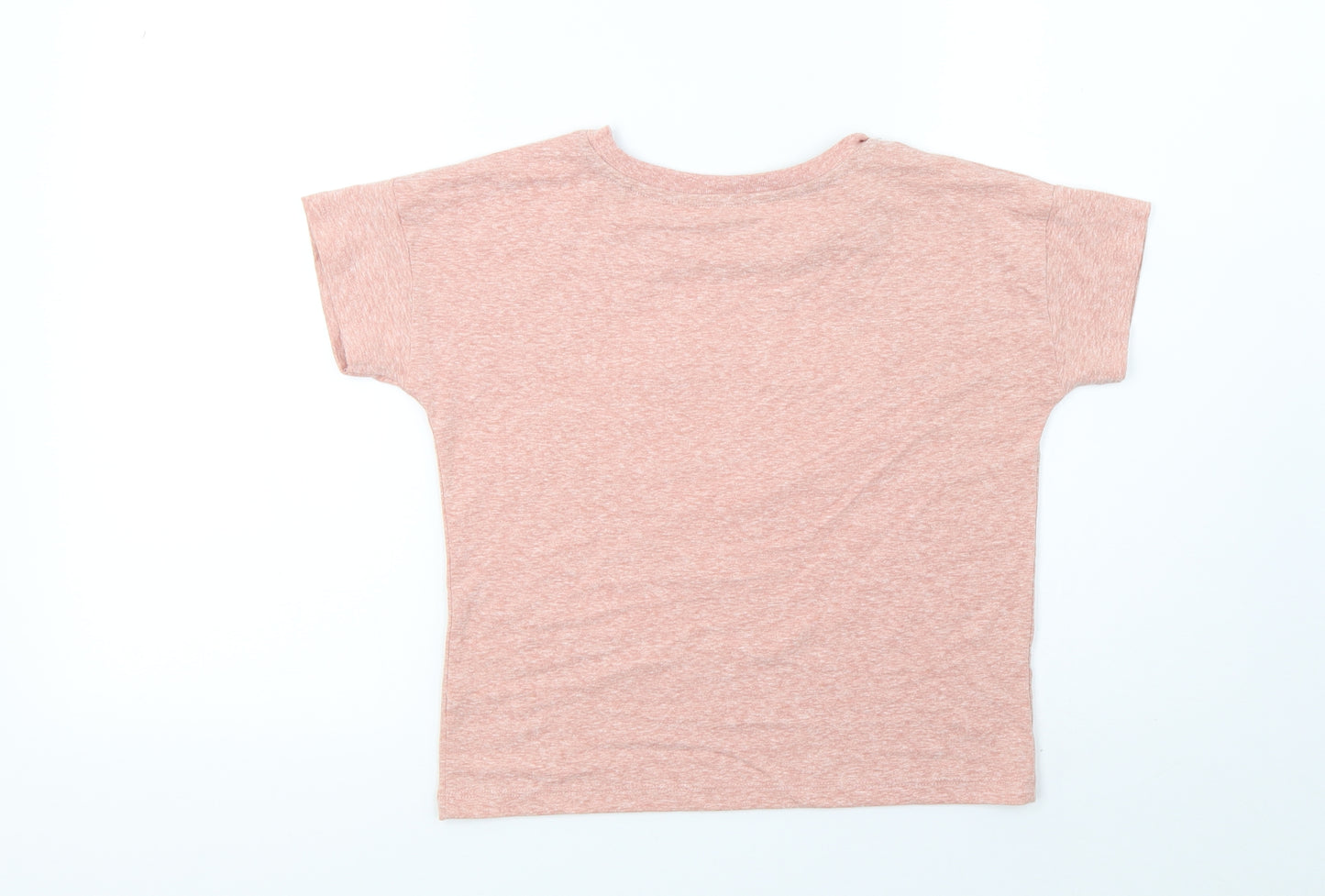 Sainsburys Girls Pink   Basic T-Shirt Size 9 Years