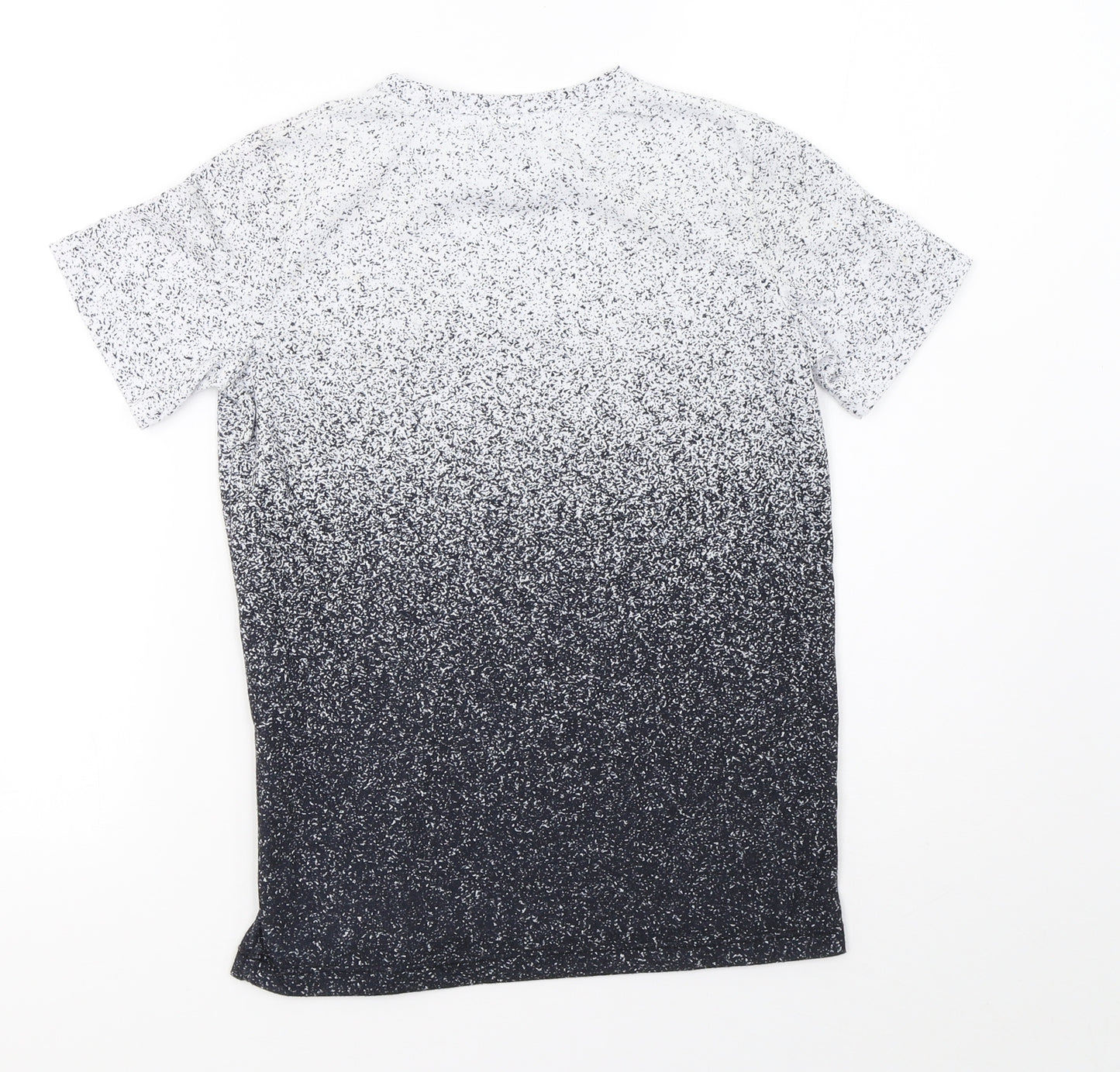 Hype Boys Black Polka Dot  Basic T-Shirt Size 11-12 Years