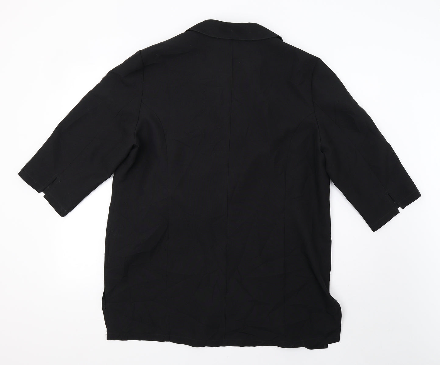 Preworn Womens Black   Jacket  Size 20