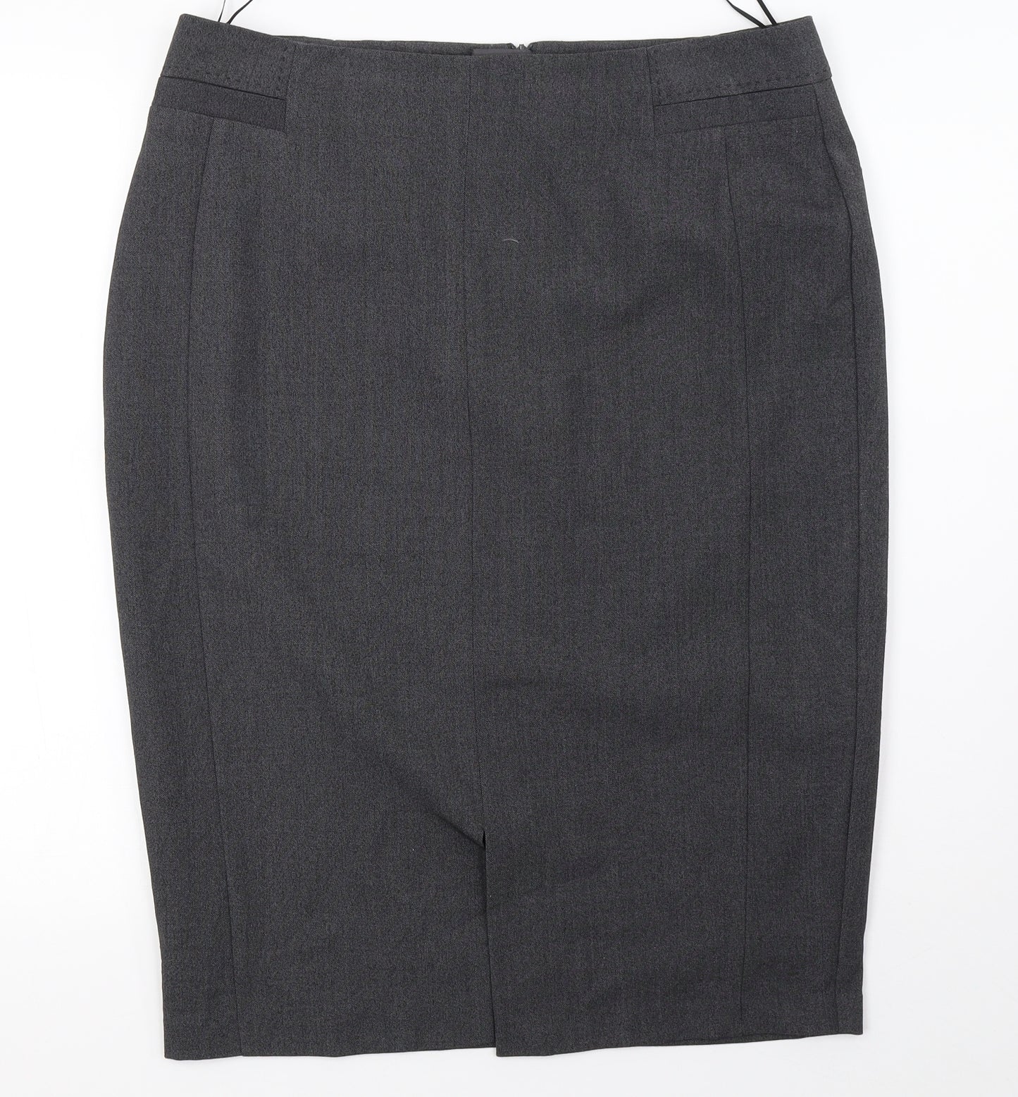 Marks and Spencer Womens Grey   A-Line Skirt Size 16