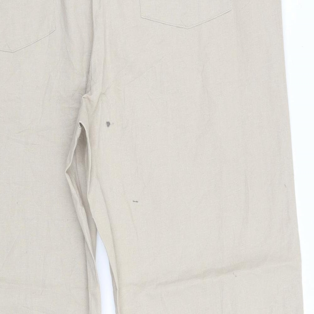 Liverly Womens Beige   Trousers  Size 40 L29 in