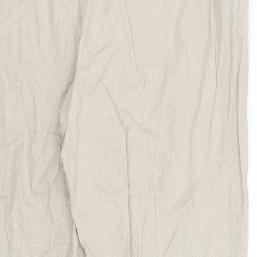 George Womens Beige   Trousers  Size 18 L28 in