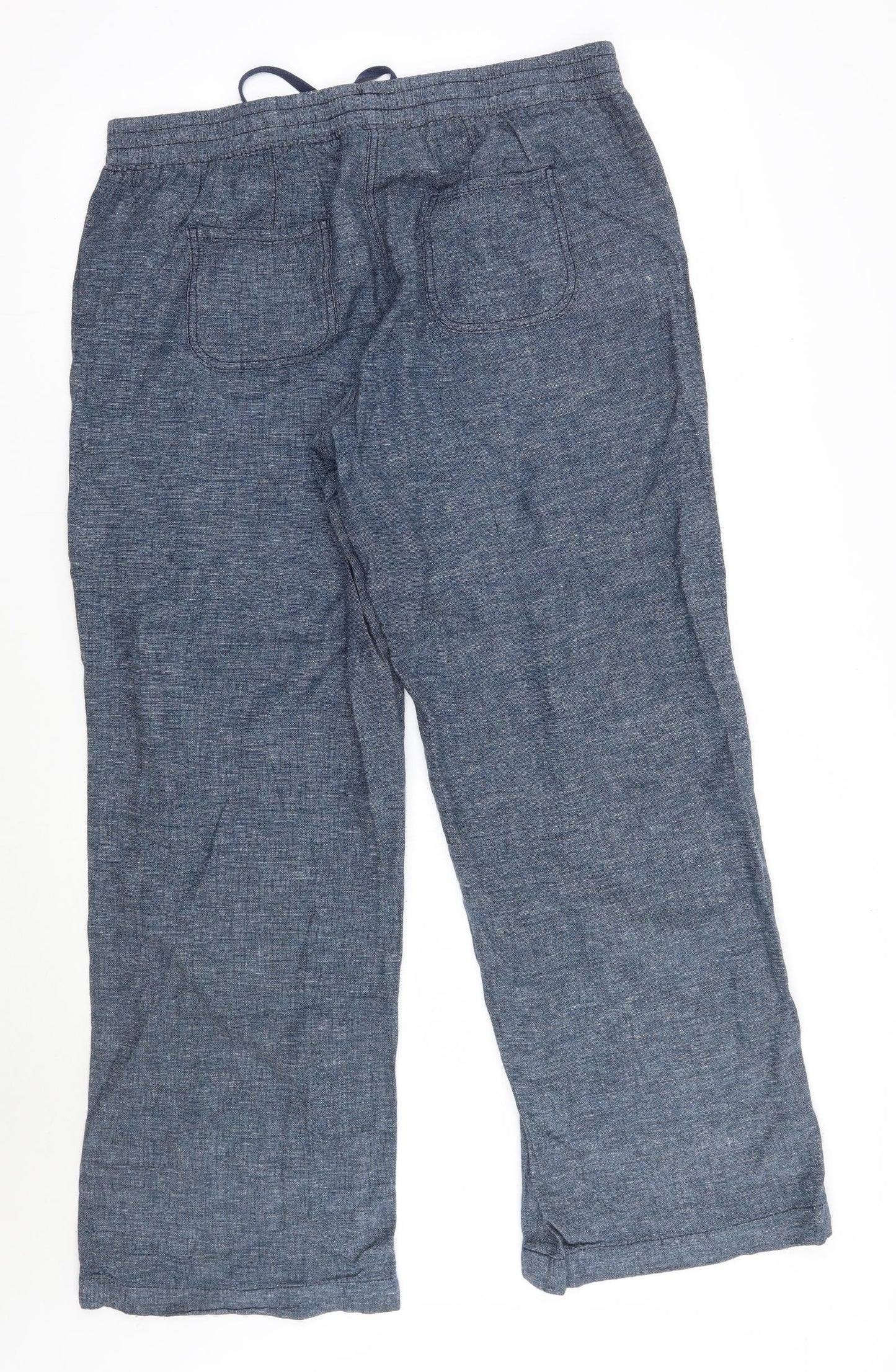 George Womens Blue   Trousers  Size 16 L29 in