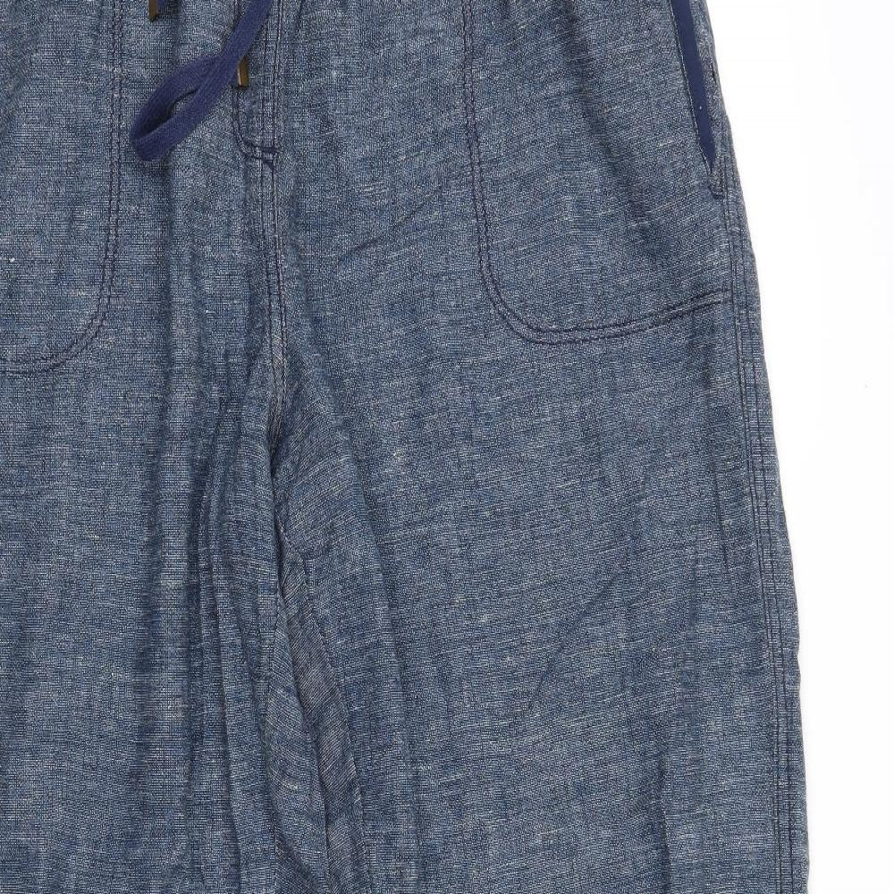 George Womens Blue   Trousers  Size 16 L29 in