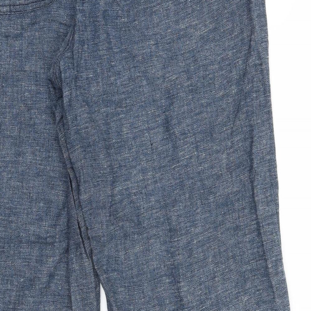 George Womens Blue   Trousers  Size 16 L29 in