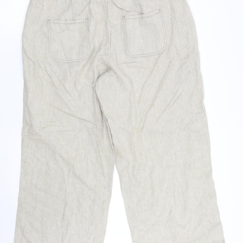 George Womens Beige   Trousers  Size 16 L26 in