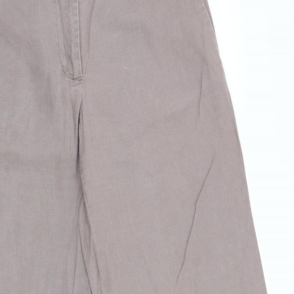 NEXT Womens Brown   Trousers  Size 8 L30 in