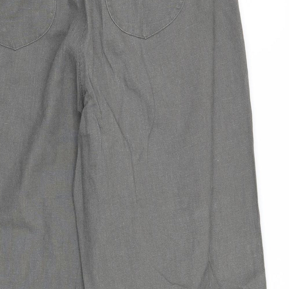 Debenhams Womens Grey   Trousers  Size 12 L25 in