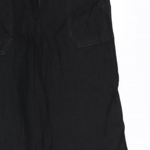 NEXT Womens Black   Trousers  Size 12 L29 in