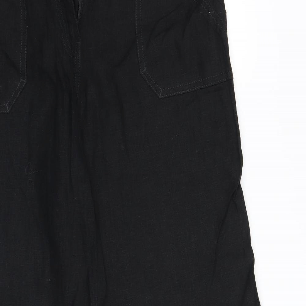 NEXT Womens Black   Trousers  Size 12 L29 in