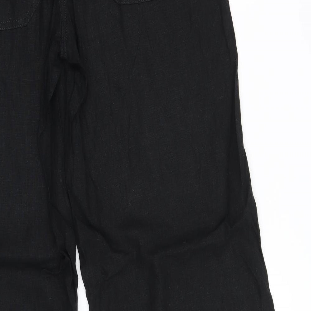 NEXT Womens Black   Trousers  Size 12 L29 in