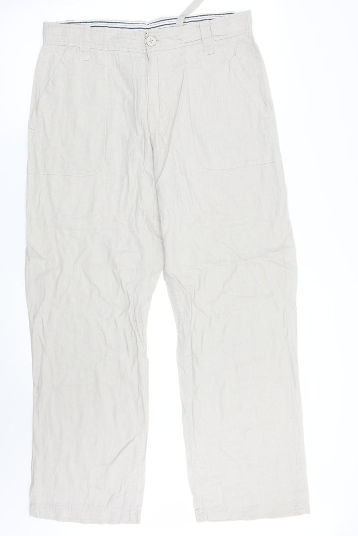Dunes Womens Beige   Trousers  Size 32 L30 in