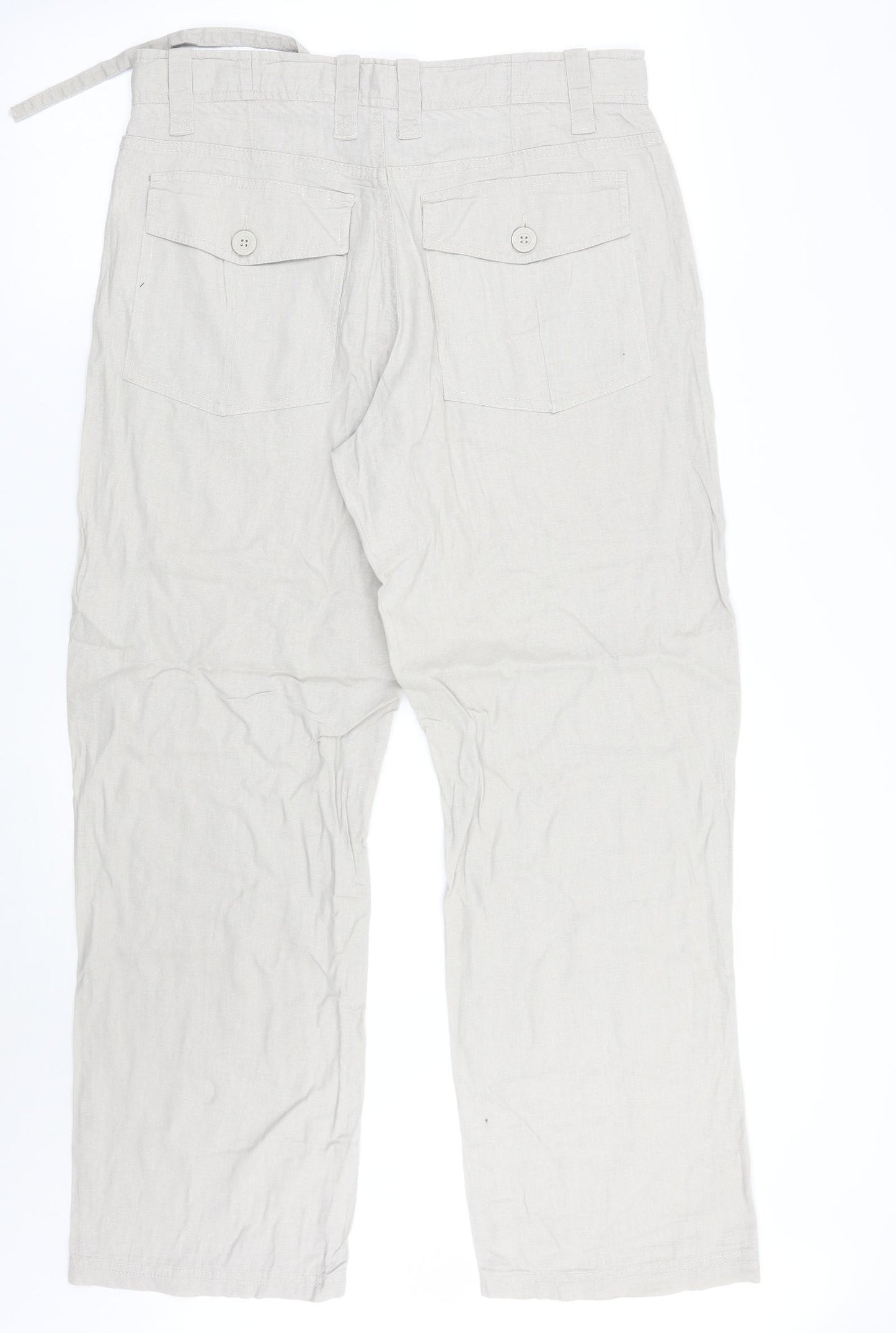 Dunes Womens Beige   Trousers  Size 32 L30 in