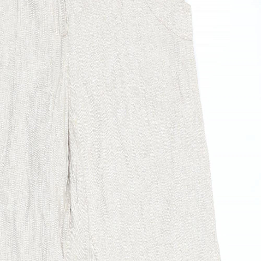 Preworn Womens Beige   Trousers  Size 32 L28 in