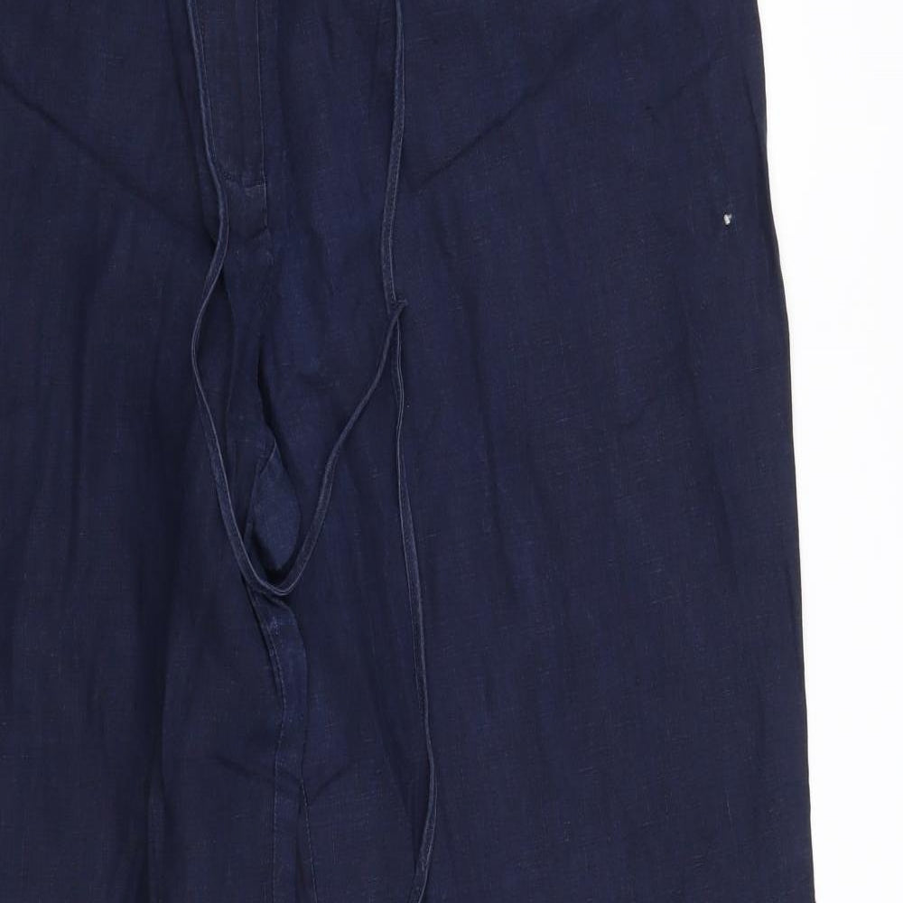 Marks and Spencer Womens Blue   Trousers  Size 16 L29 in