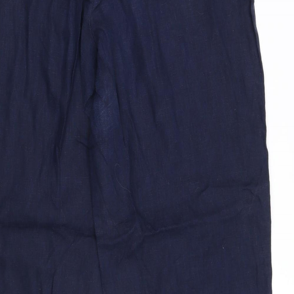 Marks and Spencer Womens Blue   Trousers  Size 16 L29 in
