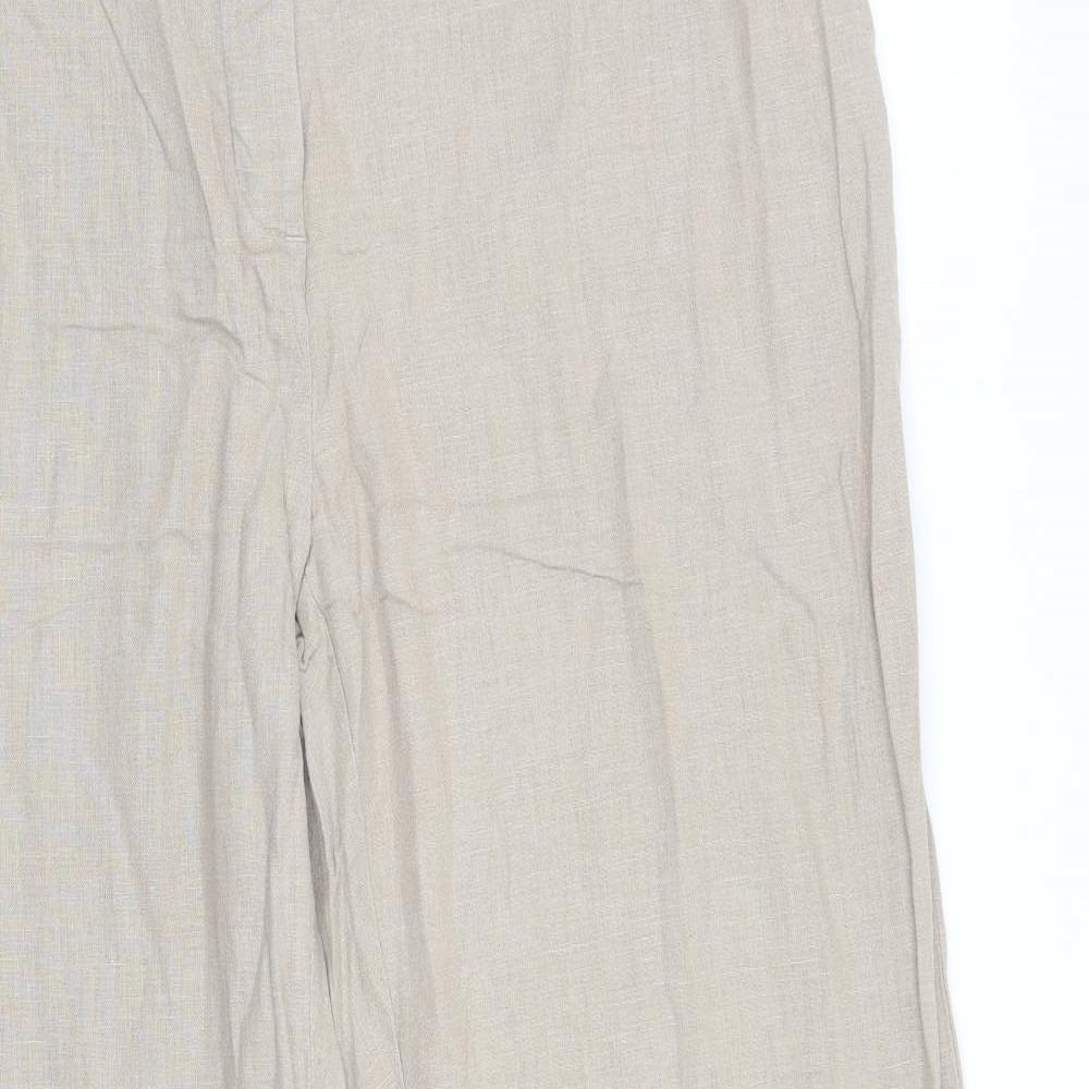 George Womens Beige   Trousers  Size 16 L29 in