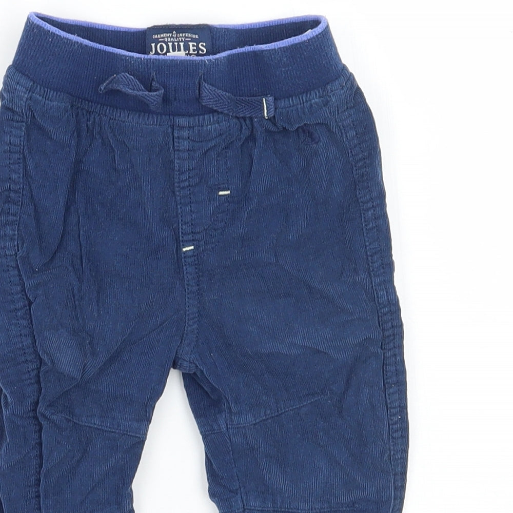 Joules Boys Blue   Capri Trousers Size 3-6 Months