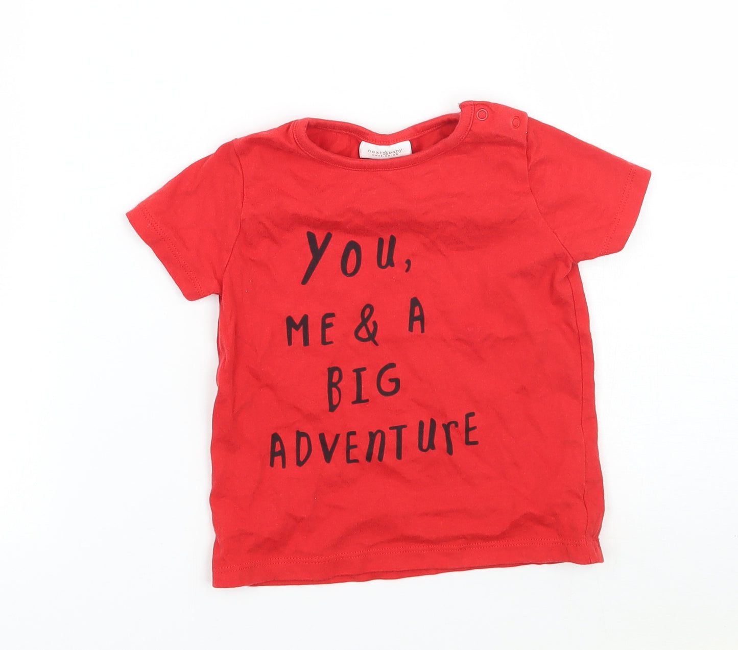 NEXT Baby Red   Basic T-Shirt Size 9-12 Months