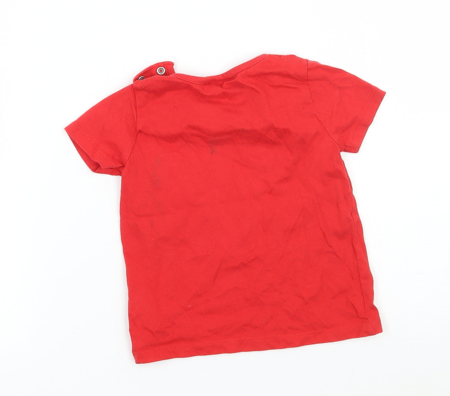 NEXT Baby Red   Basic T-Shirt Size 9-12 Months