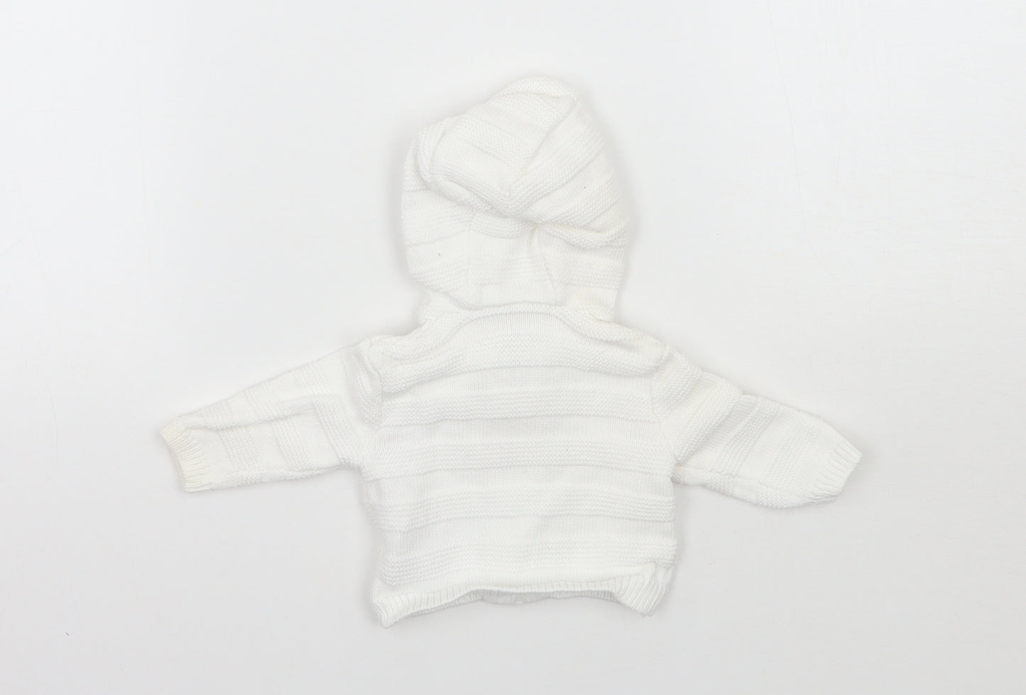 Mothercare Baby White   Jacket Coatigan Size Newborn