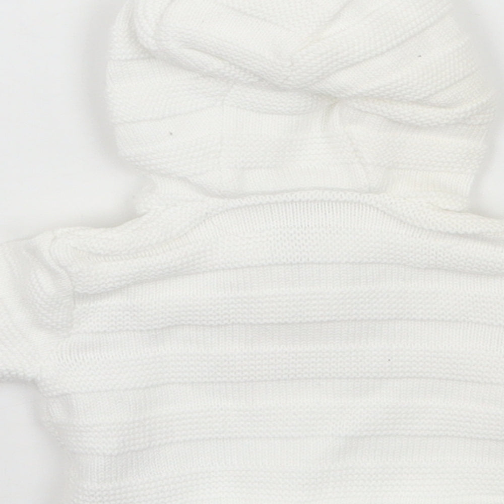 Mothercare Baby White   Jacket Coatigan Size Newborn