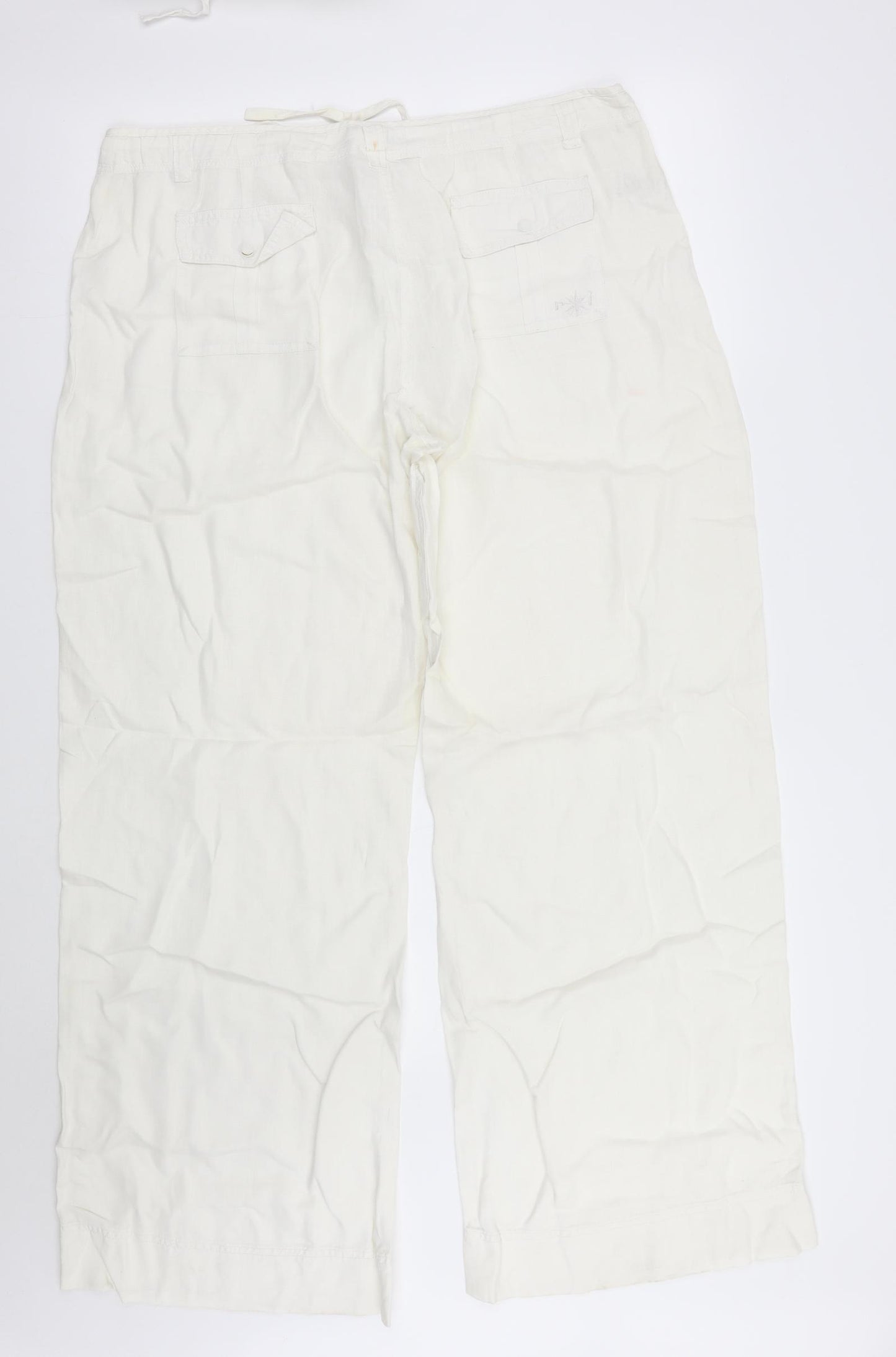 River Island Womens White   Trousers  Size 16 L29 in