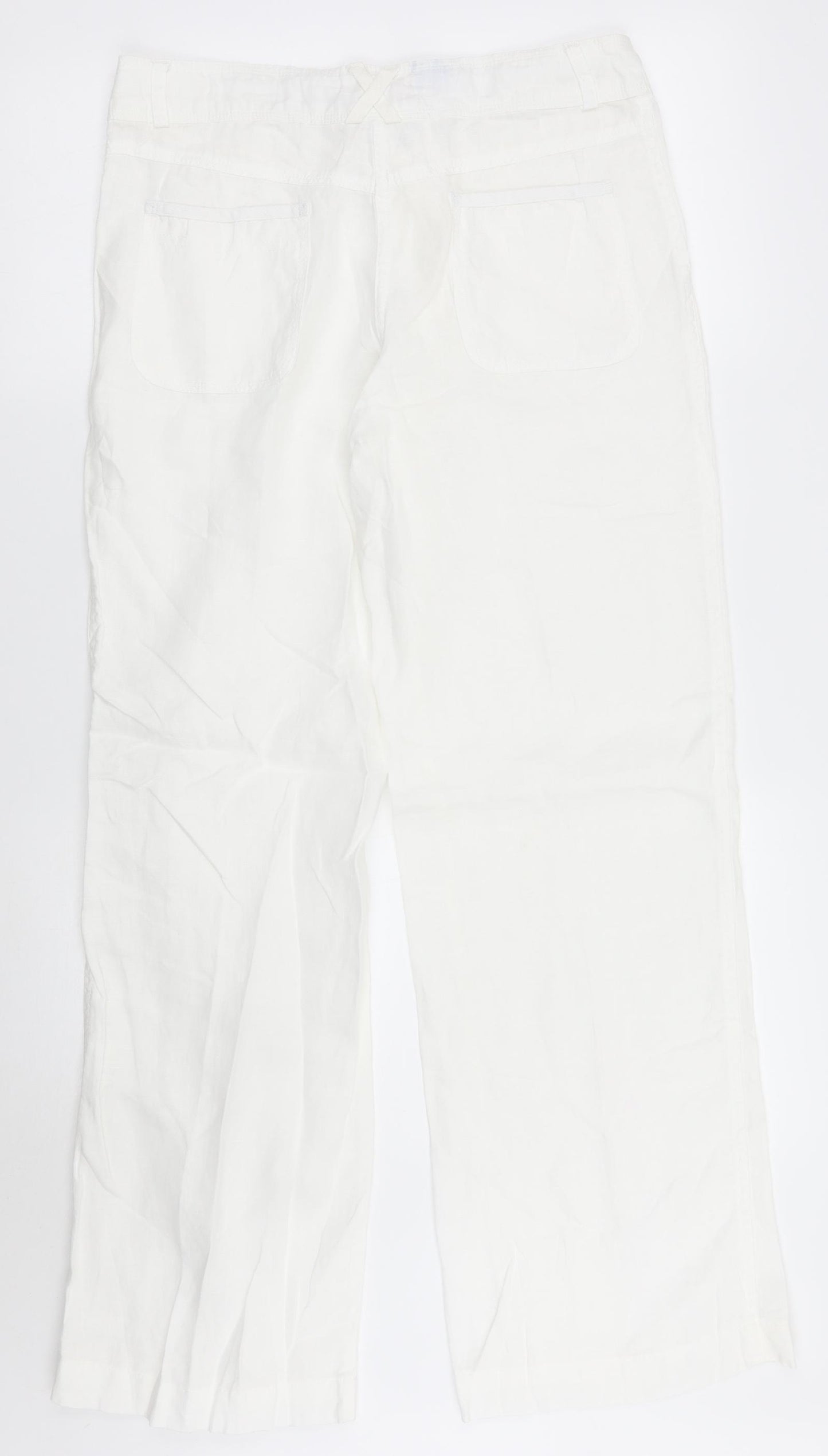 Preworn Womens White   Trousers   L29 in