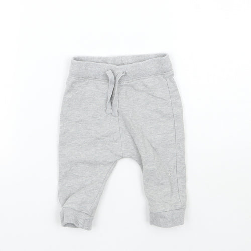 Marks and Spencer Baby Grey   Sweatpants Trousers Size 6-9 Months