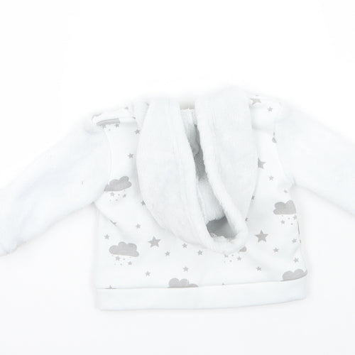 Zy Baby Grey Geometric  Jacket Coatigan Size 0-3 Months