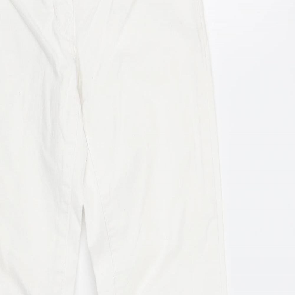 H&M Womens White   Skinny Jeans Size 2XS L30 in