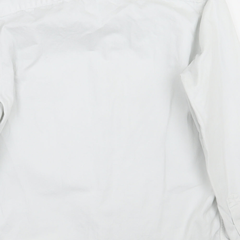 NEXT Mens White    Button-Up Size M