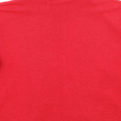 Elegant Collection Womens Red   Cardigan Jumper Size L