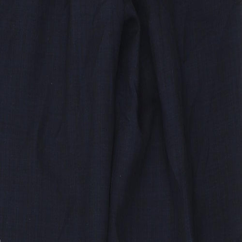 Marks and Spencer Womens Blue   Trousers  Size 8 L26.5 in