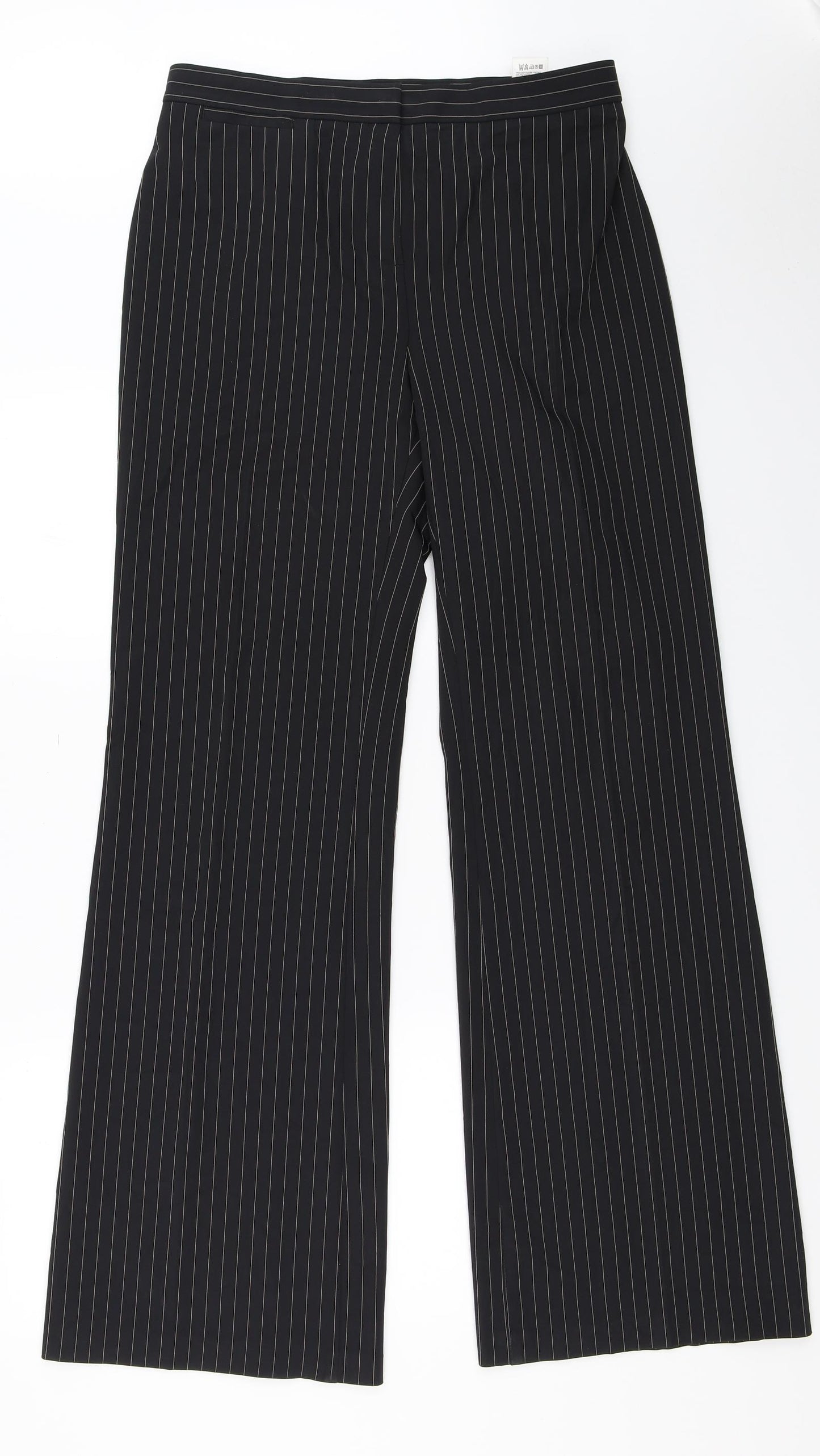 Marks and Spencer Womens Black   Trousers  Size 12 L33 in