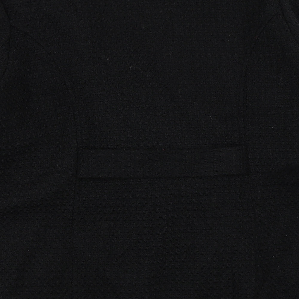 BM Womens Black   Pea Coat Coat Size 18