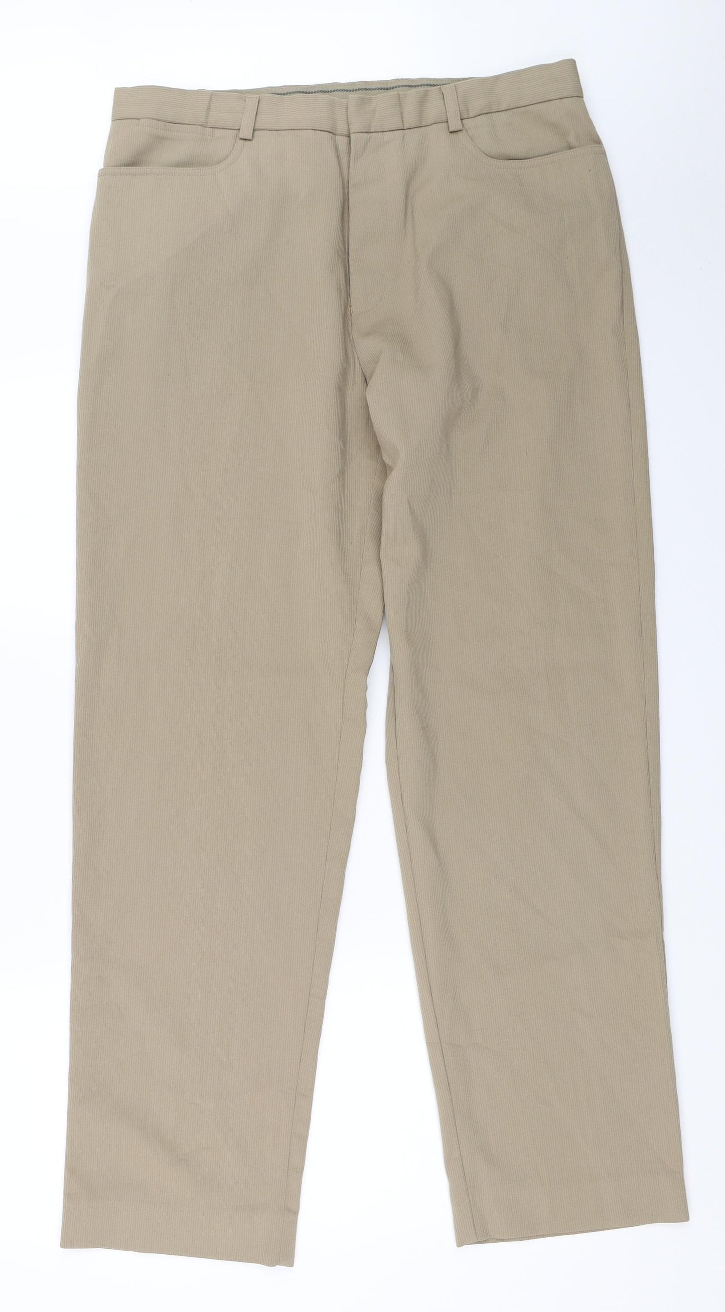 River Island Mens Beige   Trousers  Size 36 in L32 in