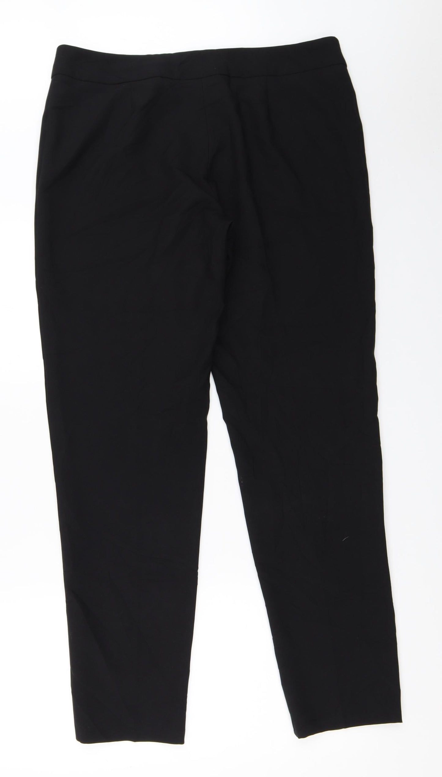 George Womens Black   Trousers  Size 14 L30.5 in