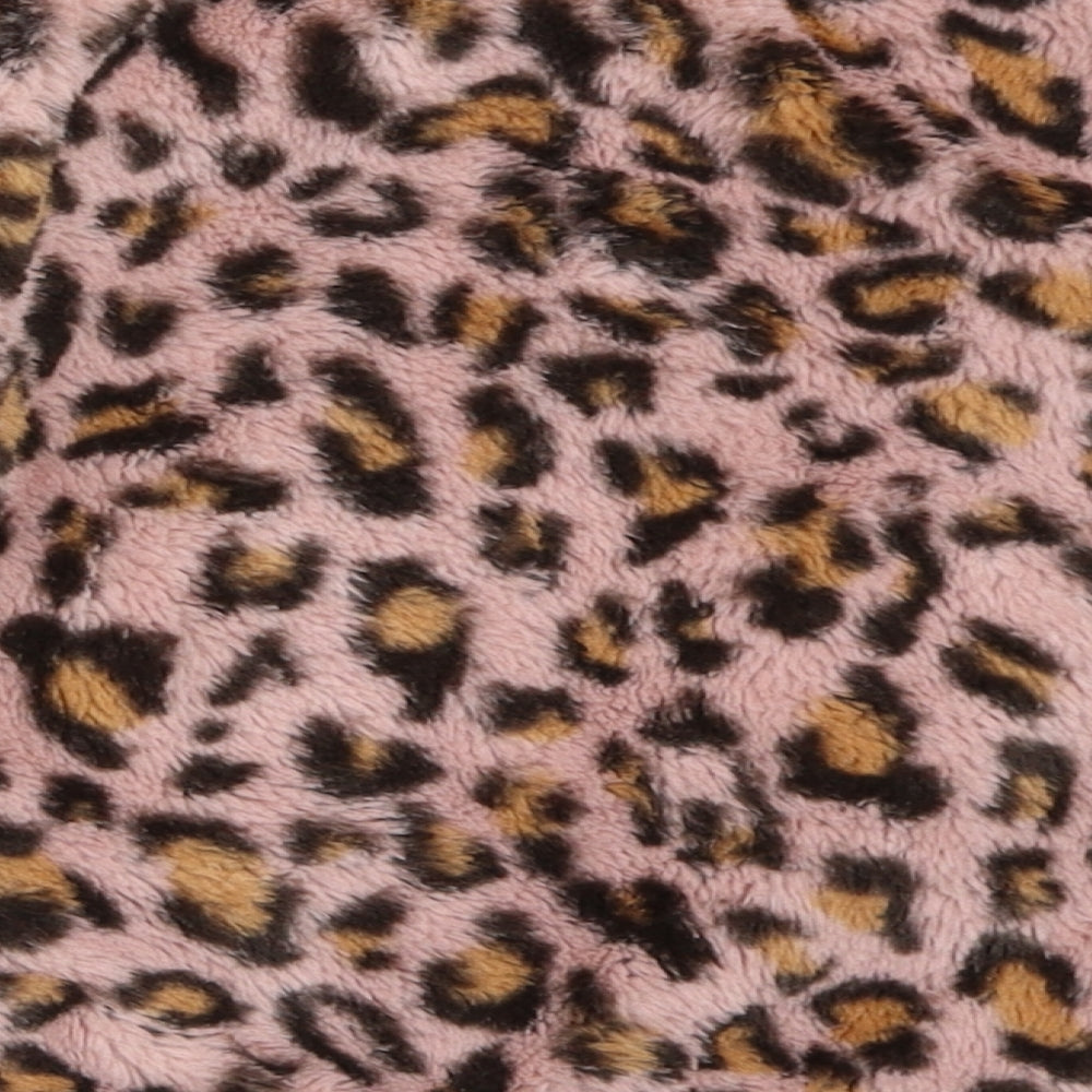 George Girls Pink Animal Print  Pullover Sweatshirt Size 4-5 Years