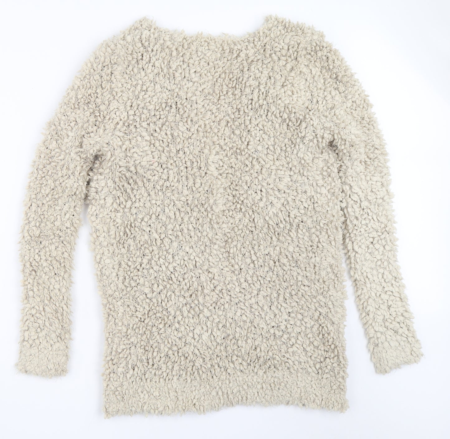 F&F Womens Beige   Cardigan Jumper Size 12