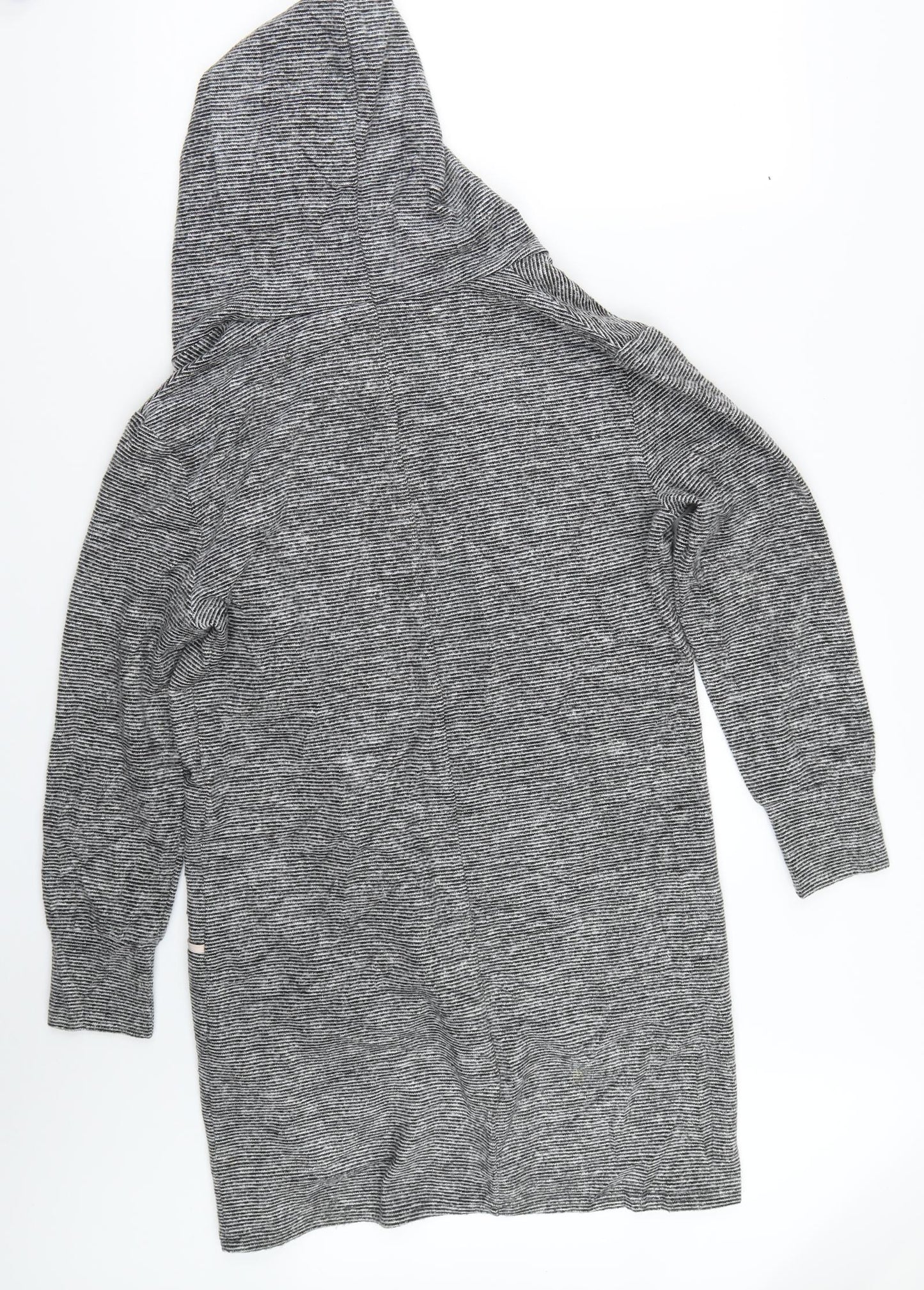 New Look Womens Grey Solid  Top Robe Size S