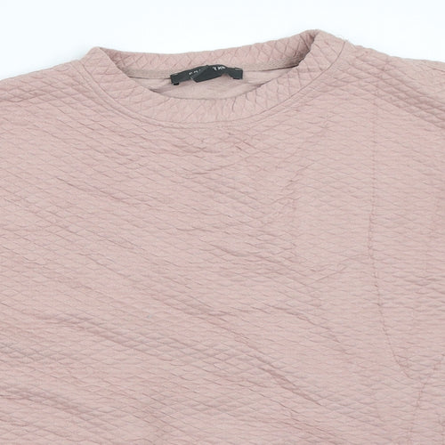 Primark Womens Pink   Pullover Sweatshirt Size 2XS