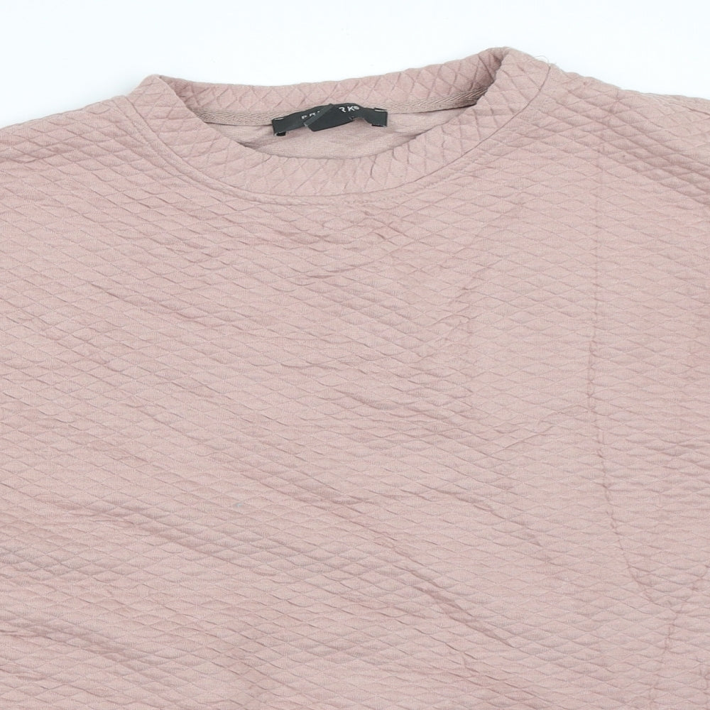 Primark Womens Pink   Pullover Sweatshirt Size 2XS