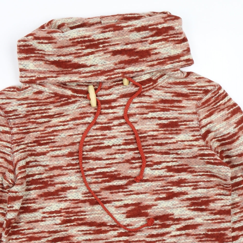 TU Womens Red   Pullover Sweatshirt Size 8