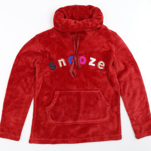 TU Womens Red   Pullover Sweatshirt Size S