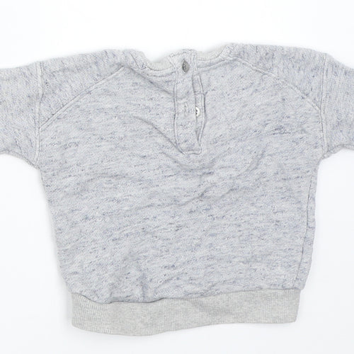 NEXT Boys Grey   Pullover Jumper Size 0-3 Months